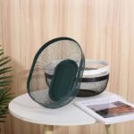 Oval Metal Mesh Fruit Basket