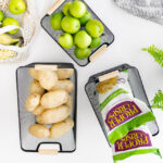 Wooden Handle Wire Basket - Image 2