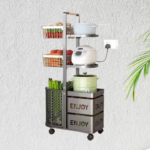 Multi Function Pot Rack trolley - Image 2