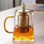 Glass Teapot with Heat Resistant